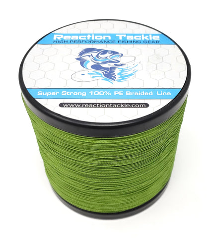 GetUSCart- Reaction Tackle Braided Fishing Line Sea Blue 65LB 500yd