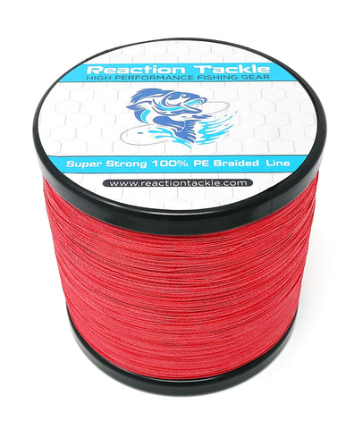 GetUSCart- Reaction Tackle Braided Fishing Line - 8 Strand Blue Camo 30LB  300yd