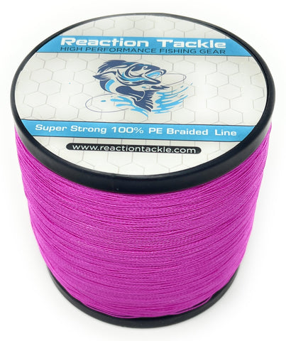 X8 Reaction Tackle Braided Fishing Line- Moss Green 8 Strand