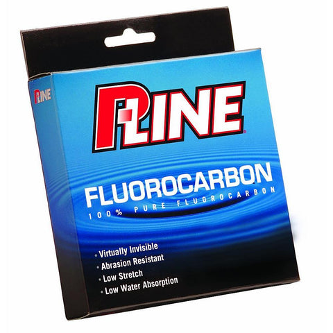Reaction Tackle 100% Pure Fluorocarbon Fishing Line Pink or Clear Colors